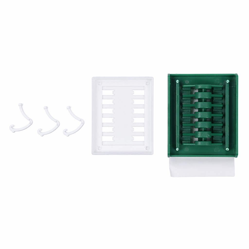 Polymer and titanium clips